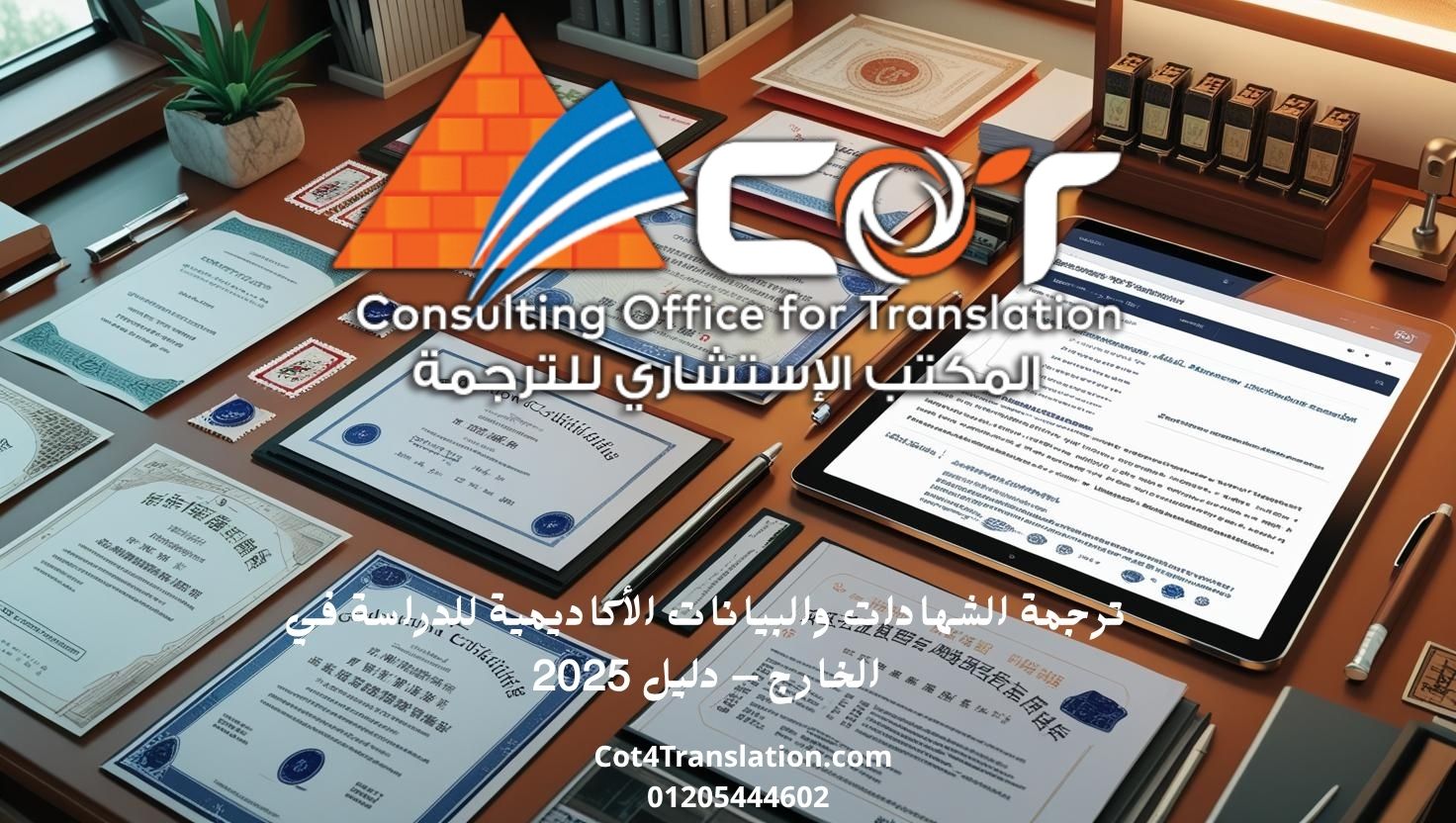 ترجمة-الشهادات-والبيانات-الأكاديمية-للدراسة-في-الخارج