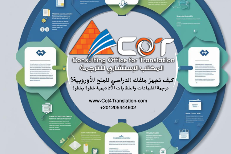 كيف تجهز ملفك الدراسي للمنح الأوروبية؟ | ترجمة الشهادات الأكاديمية المعتمدة 2025
