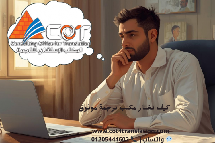 كيف تختار مكتب ترجمة موثوق ومعتمد؟ 